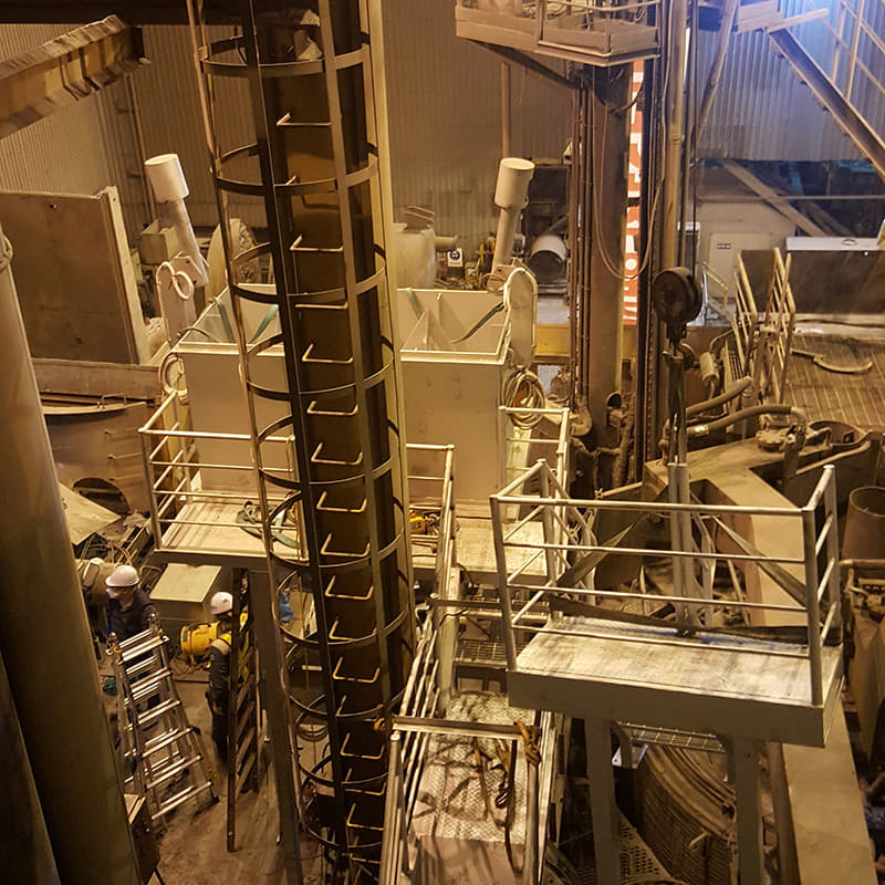 80-ton hopper production